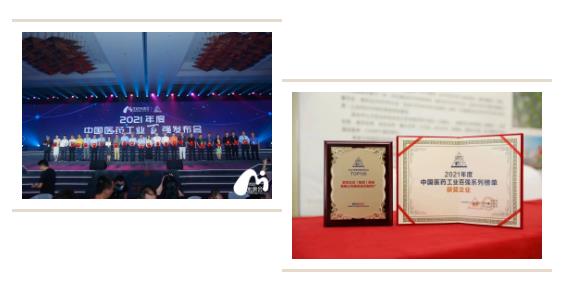 新葡的京集团350vip8888股份入选“2021年度中国中药企业TOP100排行榜”