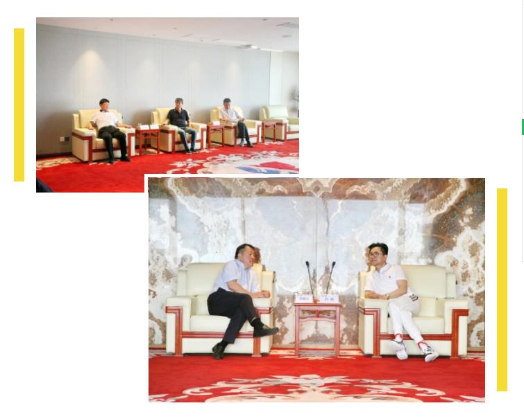 陕西服装工程学院及五零五药业董事长吕明一行到访新葡的京集团350vip8888股份 陕西服装工程学院及五零五药业董事长吕明一行到访新葡的京集团350vip8888股份