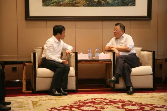 榆林市政府领导会见新葡的京集团350vip8888股份董事长一行