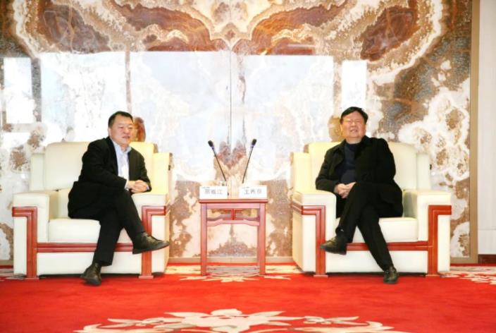 人民美术家、陕西省美术家协会名誉主席王西京莅临新葡的京集团350vip8888股份考察交流