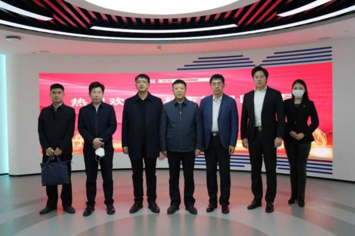 榆林市榆阳区政府领导莅临新葡的京集团350vip8888股份考察调研