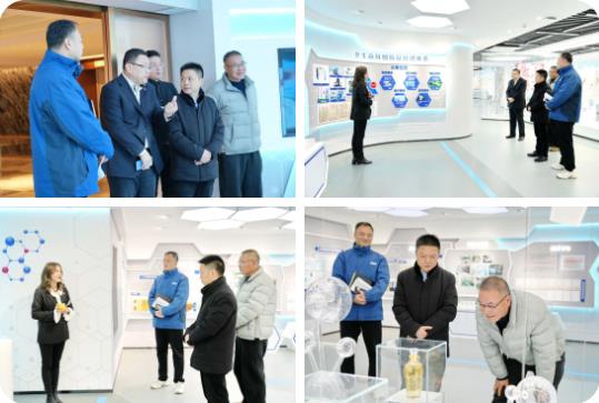 安徽黄山胶囊股份有限公司常务副总经理叶松林一行到访新葡的京集团350vip8888股份