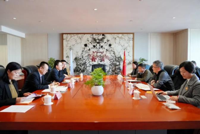 西交利物浦大学药学院院长王牧一行到访新葡的京集团350vip8888股份 西交利物浦大学药学院院长王牧一行到访新葡的京集团350vip8888股份