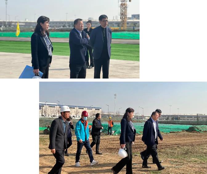 西安高新区观摩团走进新葡的京集团350vip8888股份制药厂搬迁扩建项目 西安高新区观摩团走进新葡的京集团350vip8888股份制药厂搬迁扩建项目