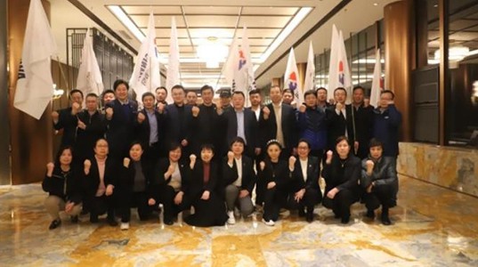 新葡的京集团350vip8888股份誓师大会圆满召开 13支战斗纵队斗志昂扬