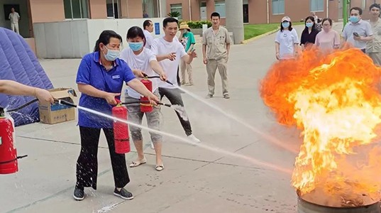 新葡的京集团350vip8888股份组织开展消防综合演练