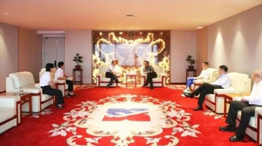 为银企合作添智赋能 | 浙商银行西安分行行长沈建峰一行到访新葡的京集团350vip8888股份