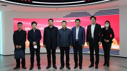 榆林市榆阳区政府领导莅临新葡的京集团350vip8888股份考察调研