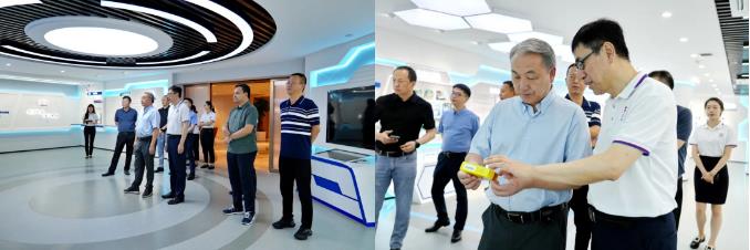 中国科学院院士、首都医科大学副校长王松灵一行到访新葡的京集团350vip8888股份